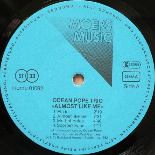 Odean Pope -Almost Like Me