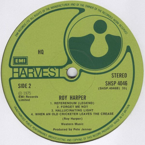 Roy Harper -HQ