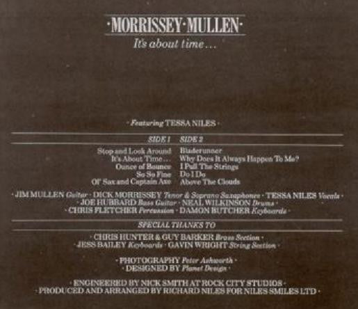 Morrissey Mullen -It's About Time...