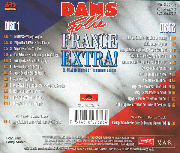 Various - Dans Folie France Extra!