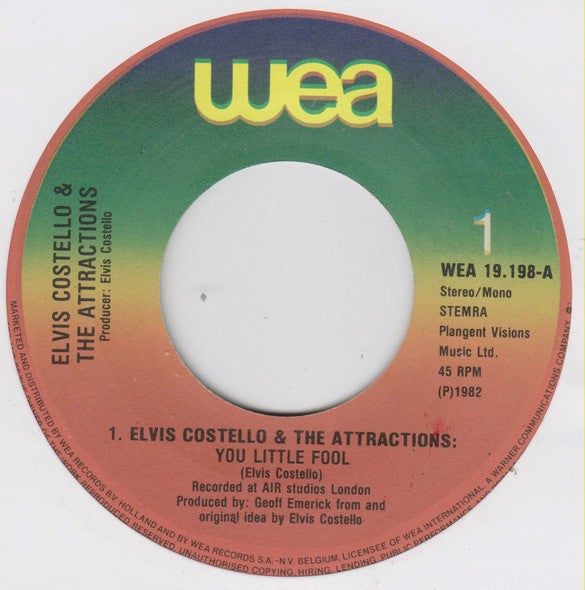 Elvis Costello & The Attractions -You Little Fool