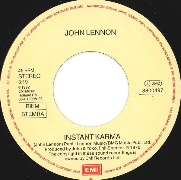 Lennon* -Instant Karma!
