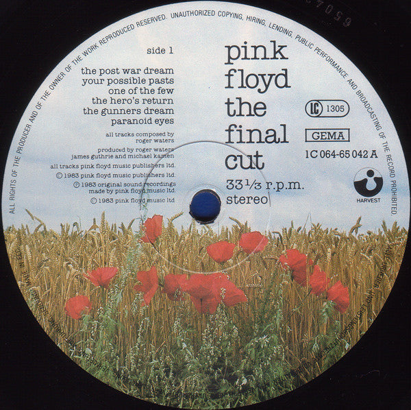 Pink Floyd - The Final Cut