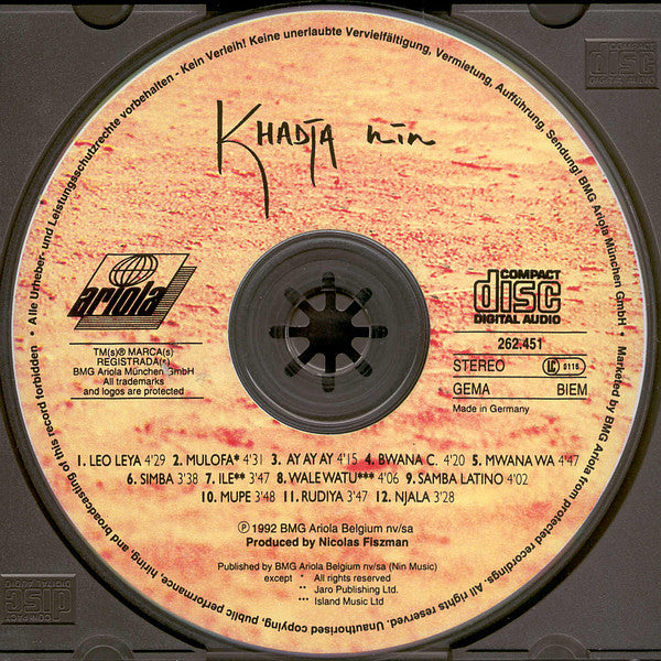 Khadja Nin -Khadja Nin