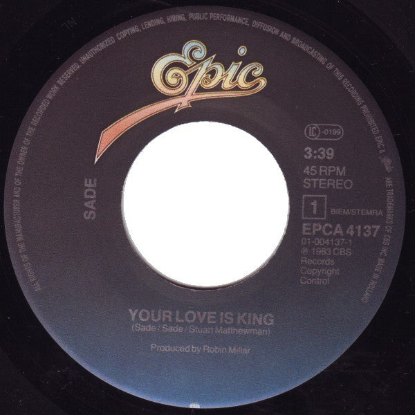 Sade -Your Love Is King