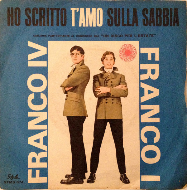 Franco IV E Franco I -Ho Scritto T'Amo Sulla Sabbia