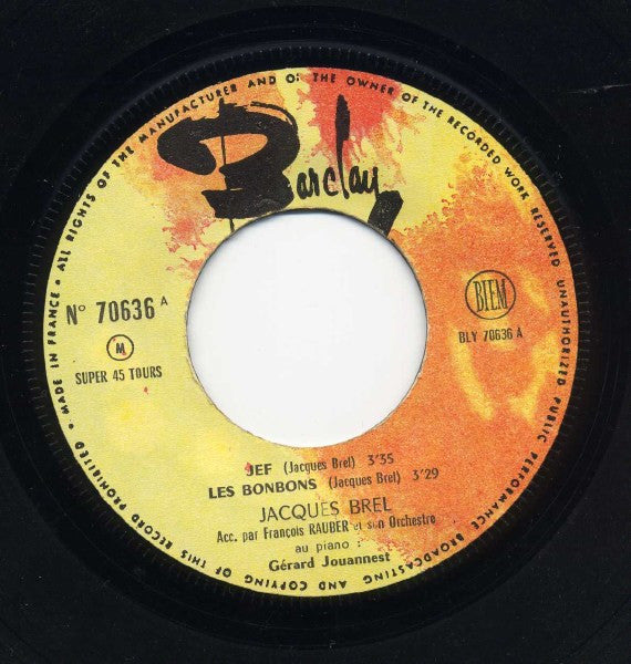 Jacques Brel -Jef