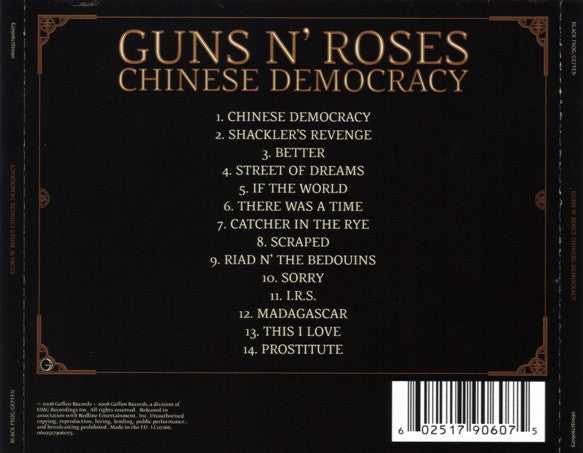 Guns N' Roses -Chinese Democracy
