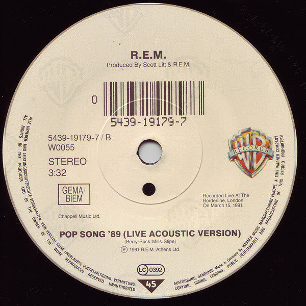 R.E.M. - Near Wild Heaven