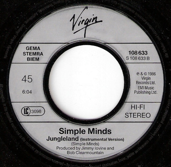 Simple Minds -Ghostdancing