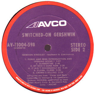 Leonid Hambro And Gershon Kingsley -Switched-On Gershwin