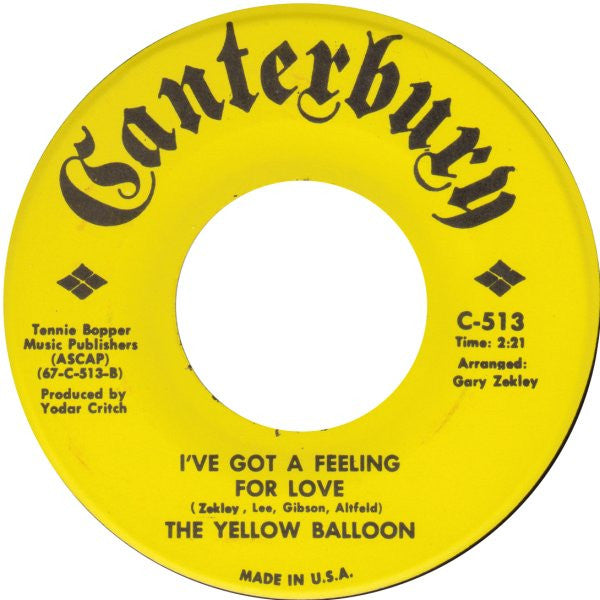 The Yellow Balloon* -Good Feelin' Time
