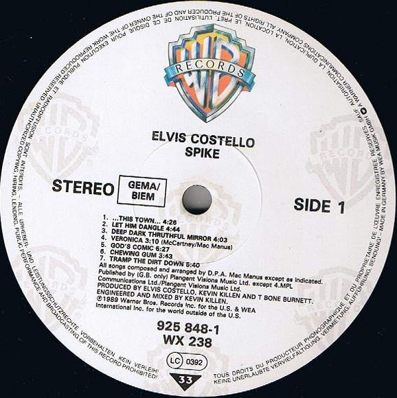 Elvis Costello -Spike