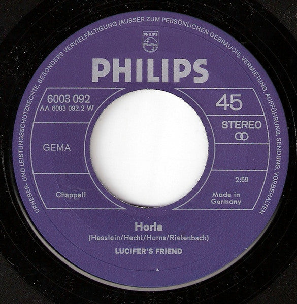 Lucifer's Friend -Ride The Sky / Horla