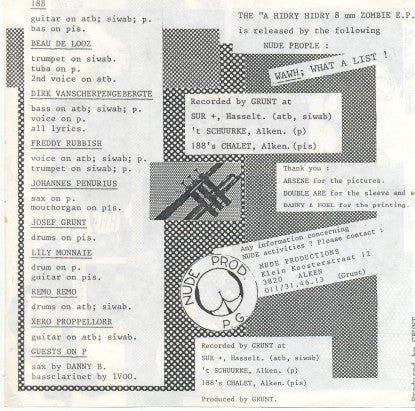 Neufunkd -A Hidry Hidry 8mm Zombie E.P.