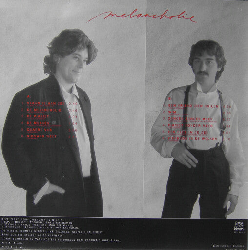 Johan Verminnen · Tars Lootens -Melancholie