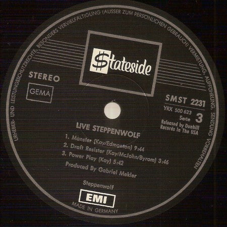 Steppenwolf -Live