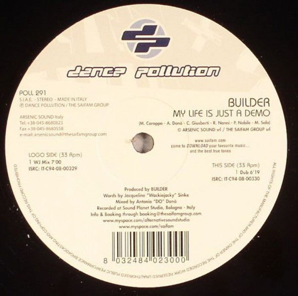 Builder - My Life Is Just A Demo