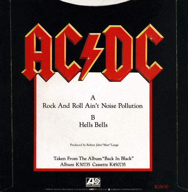 AC/DC -Rock And Roll Ain't Noise Pollution