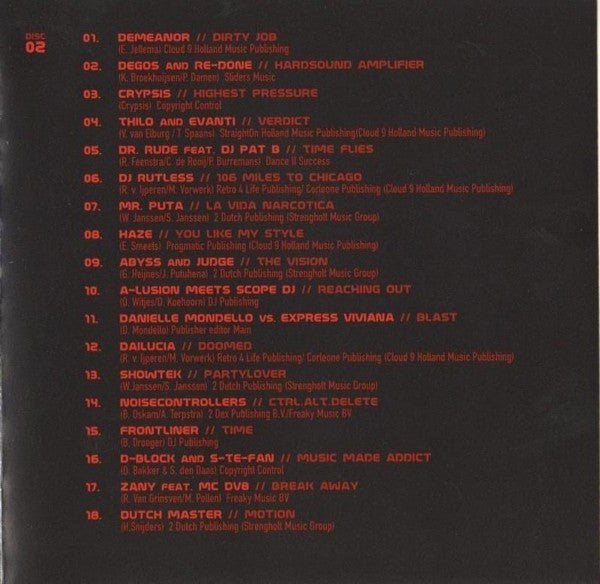 Various -Hardstyle: The Ultimate Collection Vol. 2 2009