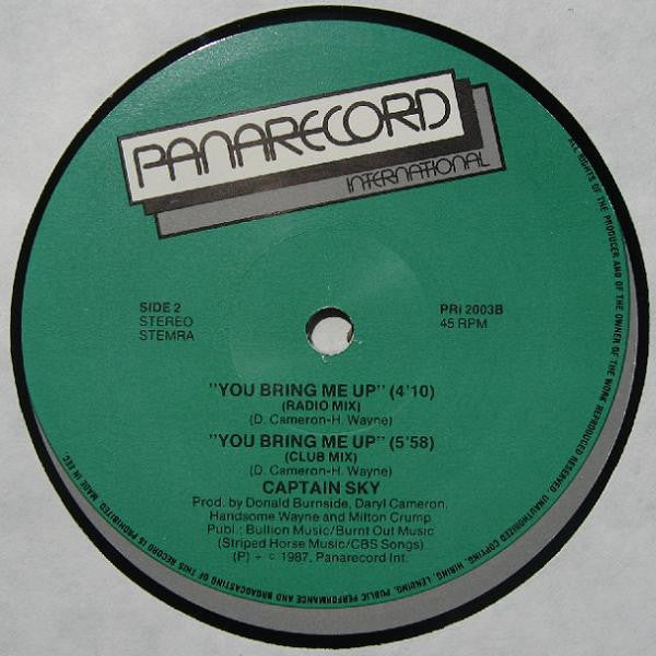 Captain Sky -You Bring Me Up