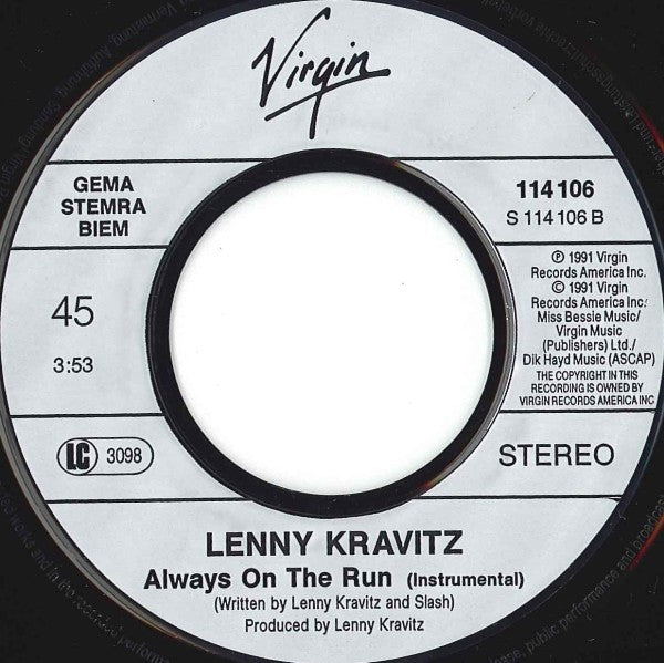 Lenny Kravitz -Always On The Run