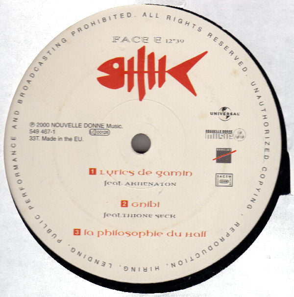 Disiz La Peste -Le Poisson Rouge