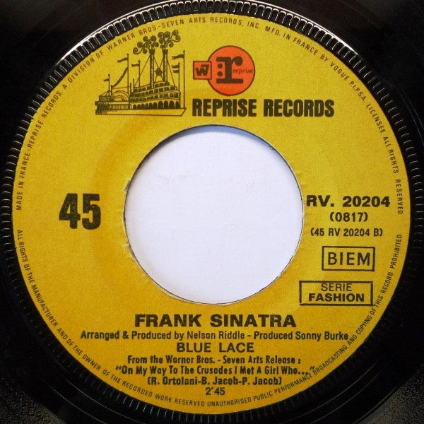 Frank Sinatra -My Way (Comme D'Habitude) / Blue Lace