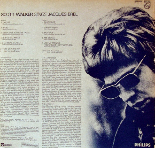 Scott Walker -Scott Walker Sings Jacques Brel