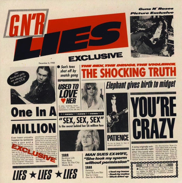 Guns N' Roses -G N' R Lies