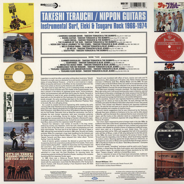 Takeshi Terauchi -Nippon Guitars (Instrumental Surf, Eleki & Tsugaru Rock 1966-1974)