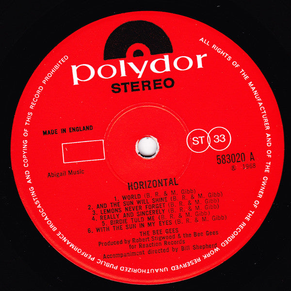 Bee Gees -Horizontal