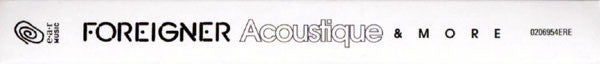 Foreigner -Acoustique & More