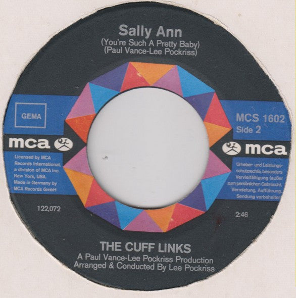 The Cuff Links -When Julie Comes Around / Sally Ann