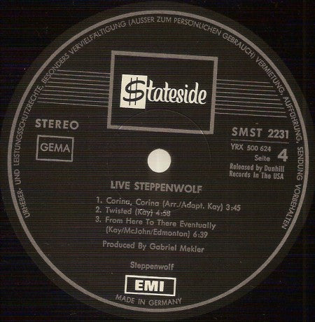 Steppenwolf -Live