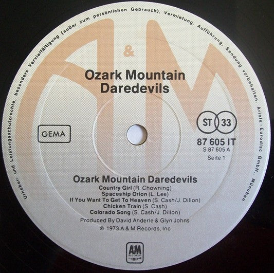 The Ozark Mountain Daredevils -The Ozark Mountain Daredevils