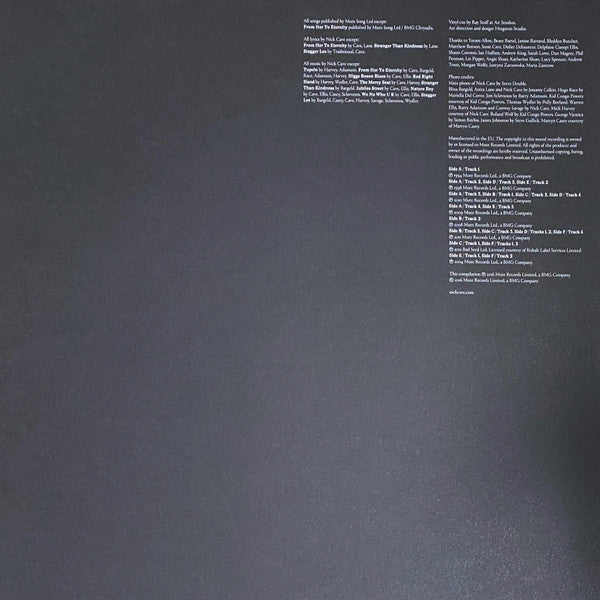 Nick Cave And The Bad Seeds* -Lovely Creatures (The Best Of Nick Cave And The Bad Seeds) (1984 – 2014)