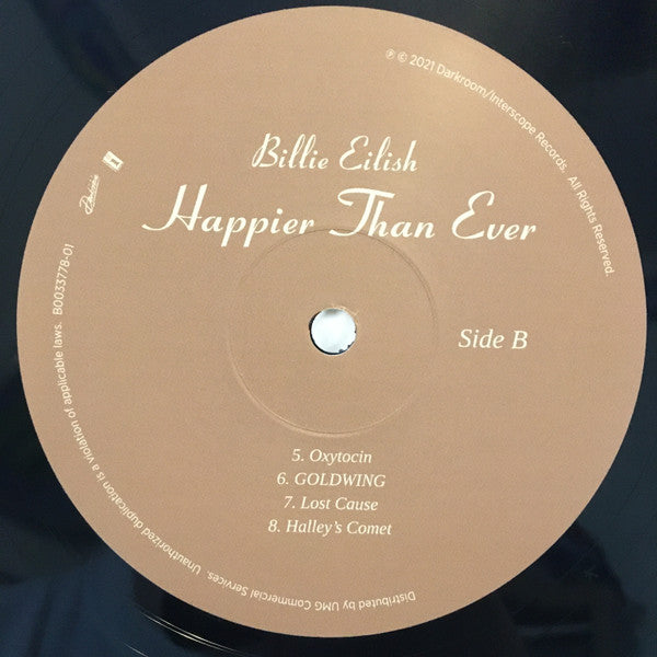 Billie Eilish -Happier Than Ever