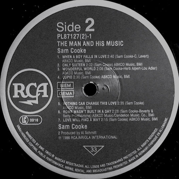 Sam Cooke - The Man And His Music