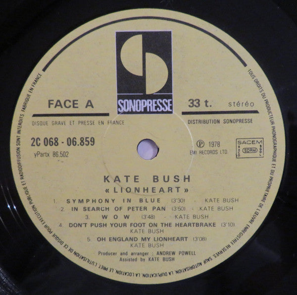Kate Bush -Lionheart