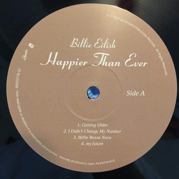 Billie Eilish -Happier Than Ever