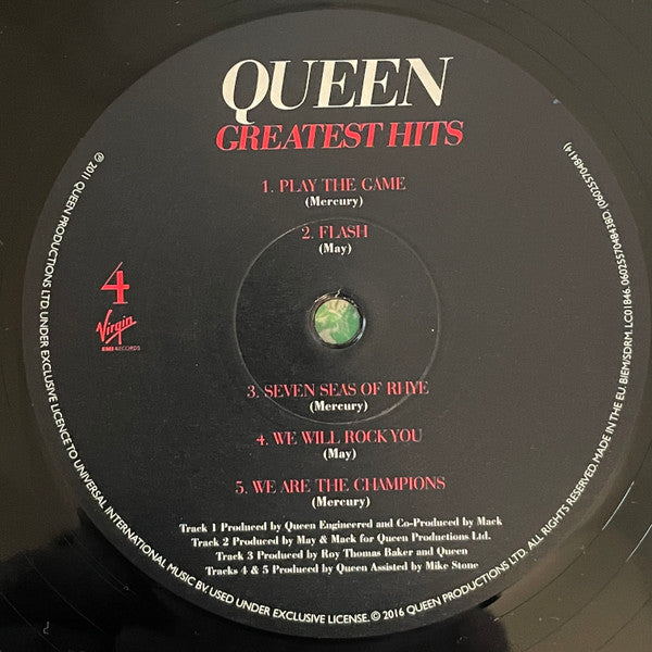 Queen -Greatest Hits
