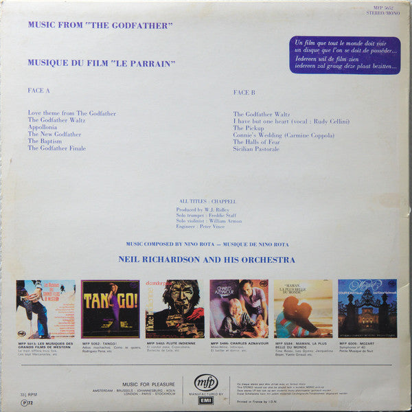 Neil Richardson And His Orchestra -Music From The Godfather