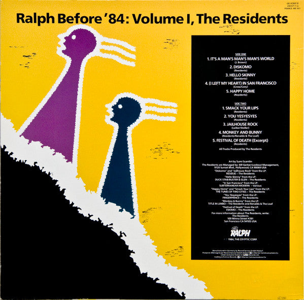 The Residents -Ralph Before '84: Volume I