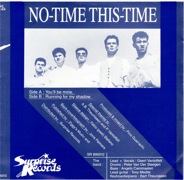 No Time This Time -You'll Be Mine
