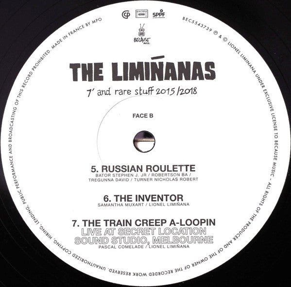 The Limiñanas -I've Got Trouble In Mind Vol.2 - 7' And Rare Stuff 2015/2018