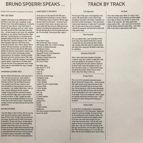 Bruno Spoerri & Reto Weber -The Sound Of The UFOs
