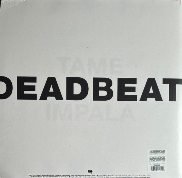 Tame Impala -Deadbeat