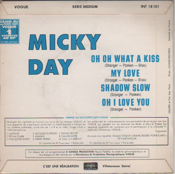 Micky Day -Oh Oh What A Kiss
