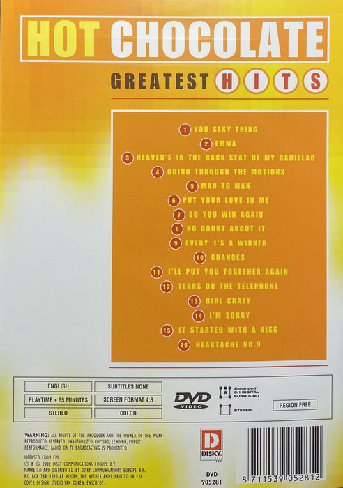 Hot Chocolate -Hot Chocolate Greatest Hits